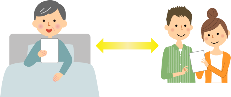 リモート面会